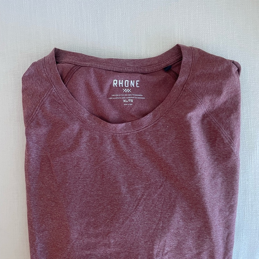 Rhone Maroon T-Shirt